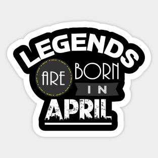 April Sticker